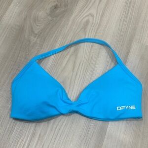 Dfyne impact sports bra strappy size M, Glacier Blue